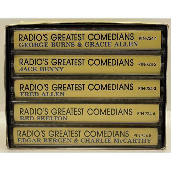 Radio's Greatest Comedians Set 5 - Jack Benny, Red Skelton, George Burns 1992 - Picture 2 of 6